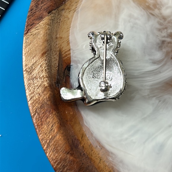 🖤Vtg MONET panda 🐼 brooch - Picture 4 of 9